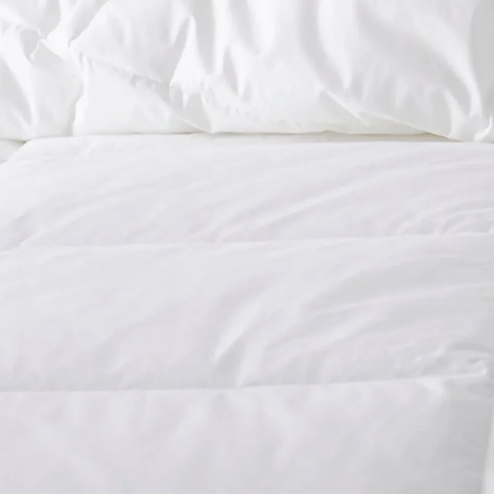 The Company Store LaCrosse LoftAIRE™ Down Alt Medium Comforter, White, Twin, New